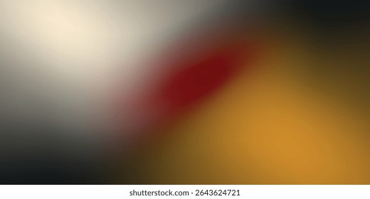 Black and orange color gradient holographic bright vector background. Abstract creative coloured banner with black and orange liquid gradation. Vector  EPS10