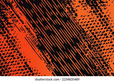 black and orange grunge texture background