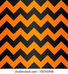 Black and orange lines. Seamless pattern, vector illustration