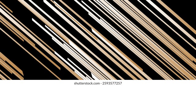 black and orange mix dynamic abstract vector background with diagonal lines. Trendy classic color. 3d cover business presentation banner for sale night party event. Fast moving soft spot shadow