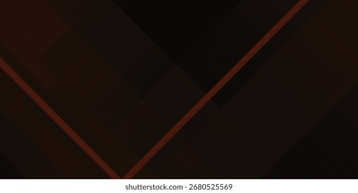 Black and orange modern abstract background with yellow glowing pattern