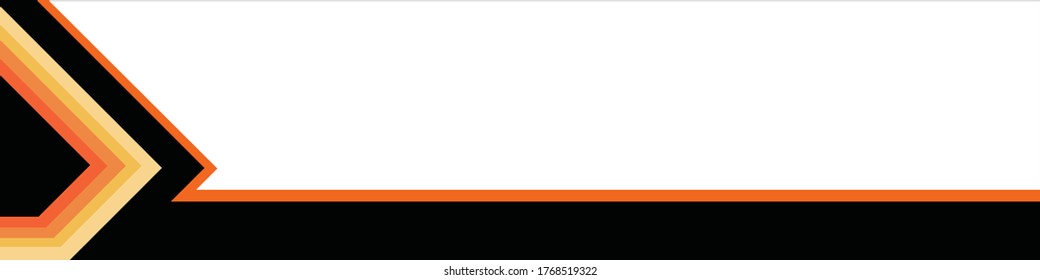 Color negro y naranja simple y fondo abstracto moderno para todos