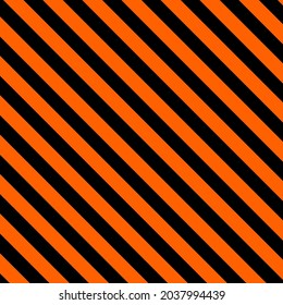 Black orange stripes pattern. Abstract background. Vector illustration.	