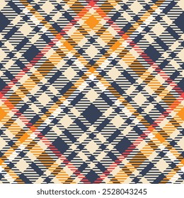 Black Orange White Tartan Pattern Seamless. Sweet Checker Pattern for Shirt Printing,clothes, Dresses, Tablecloths, Blankets, Bedding, Paper,quilt,fabric and Other Textile Products.