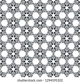 Black Ornament Pattern
