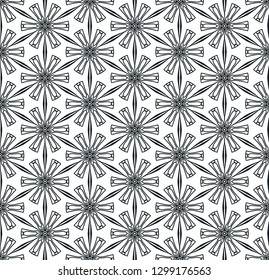 Black Ornament Pattern