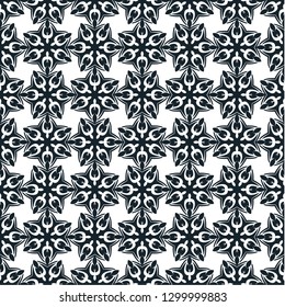 Black Ornament Pattern