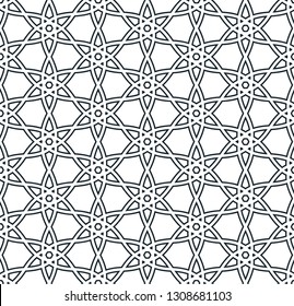 Black Ornament Pattern