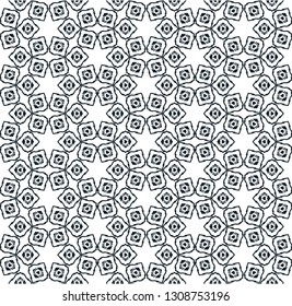 Black Ornament Pattern