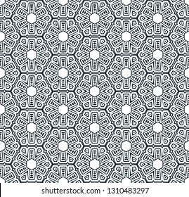 Black Ornament Pattern