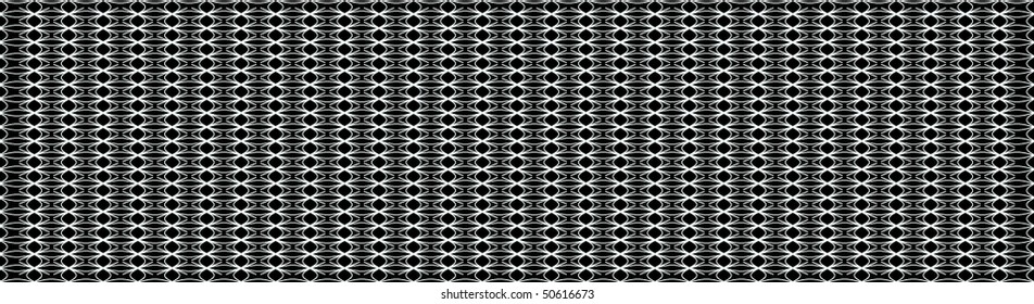black ornament pattern