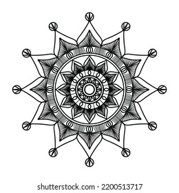 

black ornamental mandala design background,mandala design,Mandala pattern Coloring book Art wallpaper design, black and white mandala