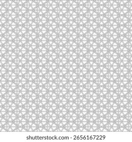 black outline basketweave lattice pattern on white background