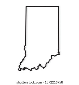 13,267 Indiana map Images, Stock Photos & Vectors | Shutterstock