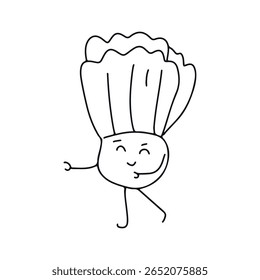 preto esboço kawaii brócolis personagem, cebola, desenho animado de beterraba, livro de colorir