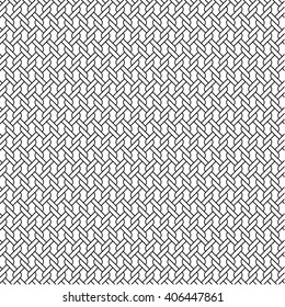 black outline rope pattern