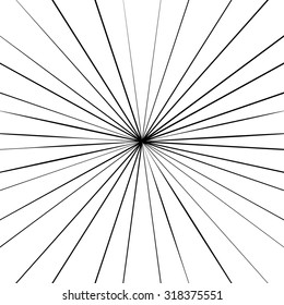 Black outline vector light on white background.