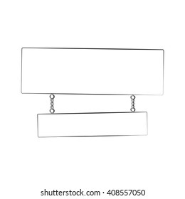 Black outline vector Signs on white background.