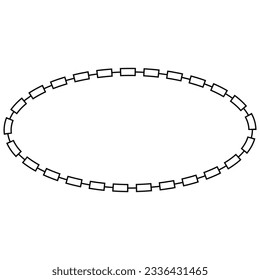 Black Oval Frame for Certificate, Placard Go Xi Fat Cai, Imlek Moment or other China Related