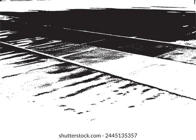 black overlay monochrome grunge seamless texture on white background, vector for background texture