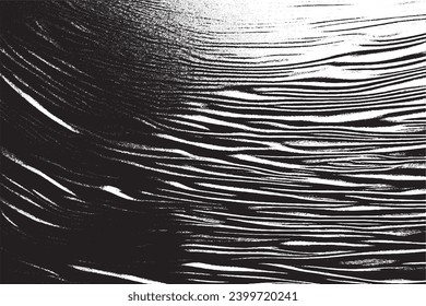 black overlay monochrome grungy sandy texture on white background, vector image background texture