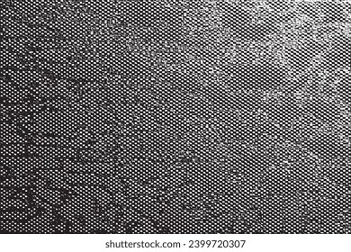 black overlay monochrome grungy sandy texture on white background, vector image background texture