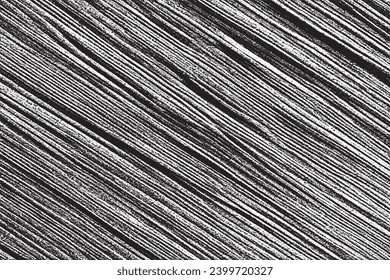 black overlay monochrome grungy sandy texture on white background, vector image background texture