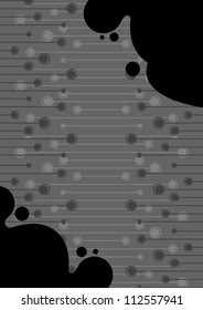 Black paint background