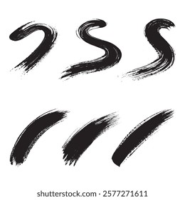 Black paint backgrounds and splatters