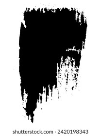 black paint brush, A Black and white brush stroke on a white background, vintage dirty scribble Brush stroke scratch, black ink splashes, a splashes vintage texture Black and white set of stains, spla