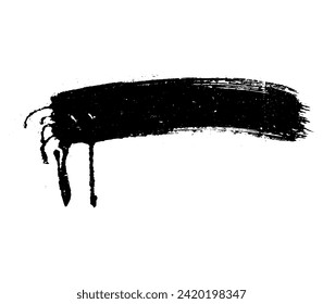 black paint brush, A Black and white brush stroke on a white background, vintage dirty scribble Brush stroke scratch, black ink splashes, a splashes vintage texture Black and white set of stains, spla