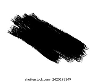 black paint brush, A Black and white brush stroke on a white background, vintage dirty scribble Brush stroke scratch, black ink splashes, a splashes vintage texture Black and white set of stains, spla