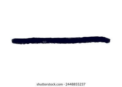 black paint brushstroke modern textured banner brushes grunge paint stripe creative artistic design element for designer tasks logo banner icon designer tasks vector