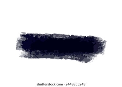 black paint brushstroke modern textured banner brushes grunge paint stripe creative artistic design element for designer tasks logo banner icon designer tasks vector