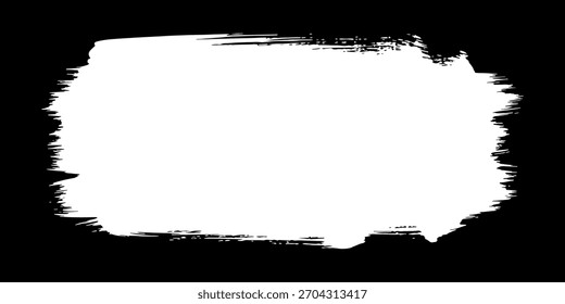Conjunto de Formas de círculo de pintura negra