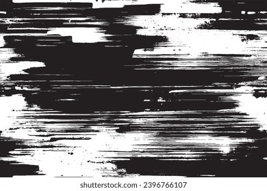 pintura negra textura gruesa sobre fondo blanco, imagen vectorial de la textura de salpicadura de pintura negra