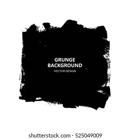 Black paint, ink background, design element, place for text, advertisement, information, quote.
