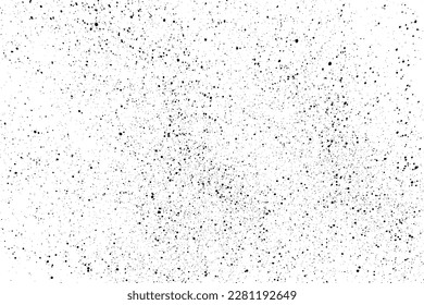 Black paint splatter isolated on white background. Distressed overlay texture. Water splash silhouette. Grunge design elements. Vector illustration, EPS 10.
