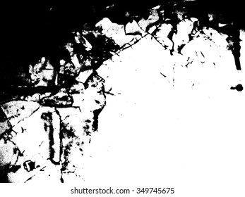 Black Paint Spray Grunge Background.Texture Vector.Dust Overlay Distress Grain ,Simply Place illustration over any Object to Create grungy Effect .abstract,splattered , dirty,poster for your design. 