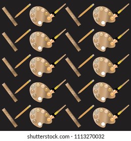 Black painting background
