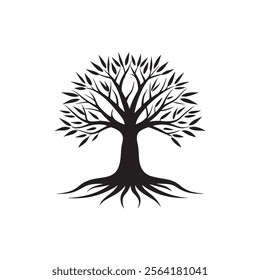 Black Palm trees vector illustration. trees silhouette Palm silhouettes design of Palm Trees for Banners, And Promotional Items. Vector Illustration On white background.
