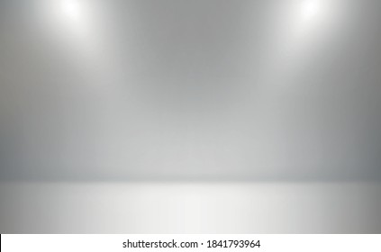 Black panoramic studio background with white glow