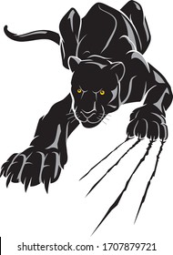 Black Panther Crouching, Rip Claw Attack