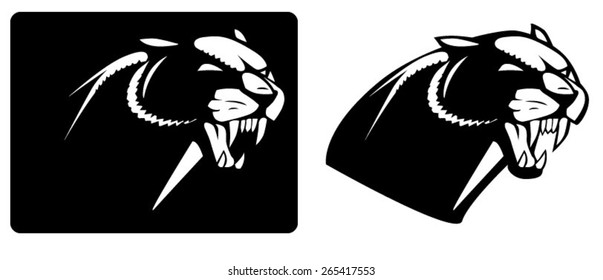 black panther face