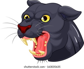black panther head