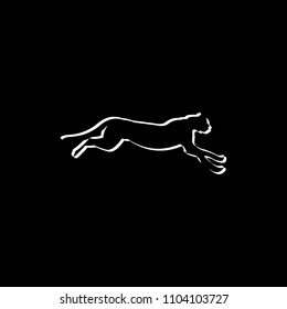 black panther logo template