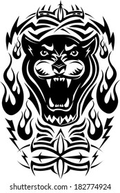 Black panther Tattoo