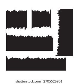 Black Paper cart designe for five only