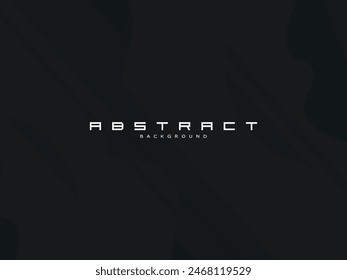 Black paper cut background. Abstract layered paper cut decoration. Cardboard frame. Carving or origami. Vector illustration. Cover layout template.