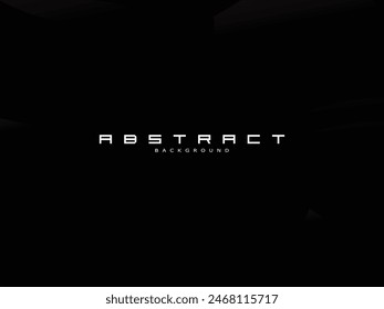Black paper cut background. Textured abstract realistic paper cut decoration with wavy layers. 3d topographic relief. Carving art. Vector illustration. Cover layout template.